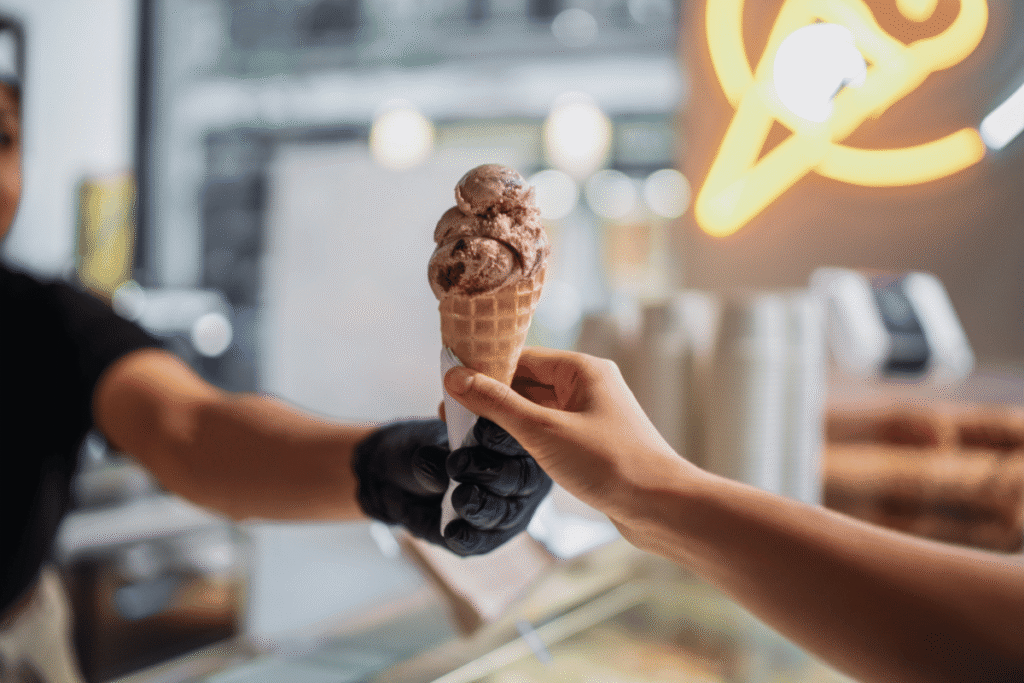 Ice cream shop